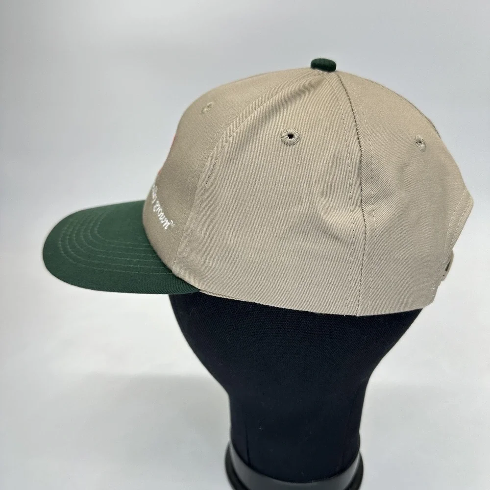 K-Products AgriPro Wheat Hat Tan Green Snapback Embroidered Farming